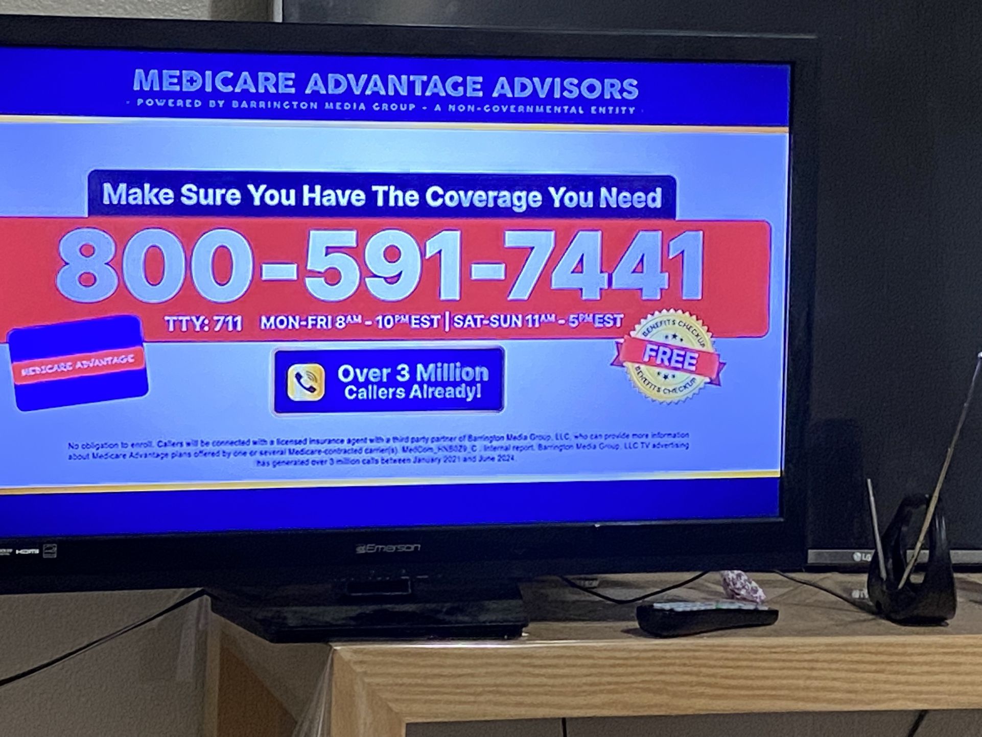 40” Emerson TV $35