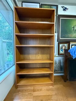 MCM mid-century modern Danish tea bookcase by FM vintage