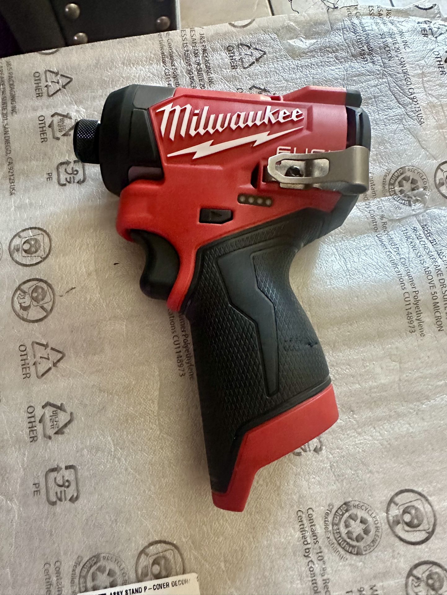 Milwaukee M12 FUEL 12V Cordless 1/4 in. Hex Impact Driver **TOOL ONLY **BRAND NEW ** LATEST MODEL 