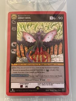 Meta Zoo 1st Edition Promo Card Holo 