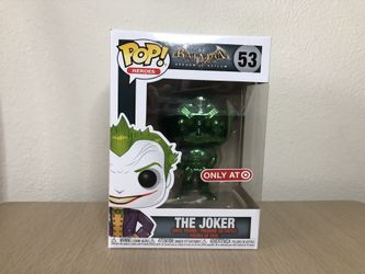 Pop! Heroes The Joker Batman Arkham Asylum (Green Chrome Vinyl only at Target)
