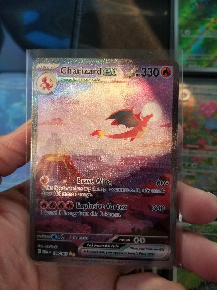 Charizard EX Holo Pokemon Card 