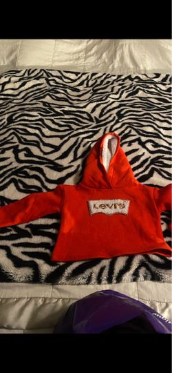 Levi's Kids Red Hoodie Sweatshirt