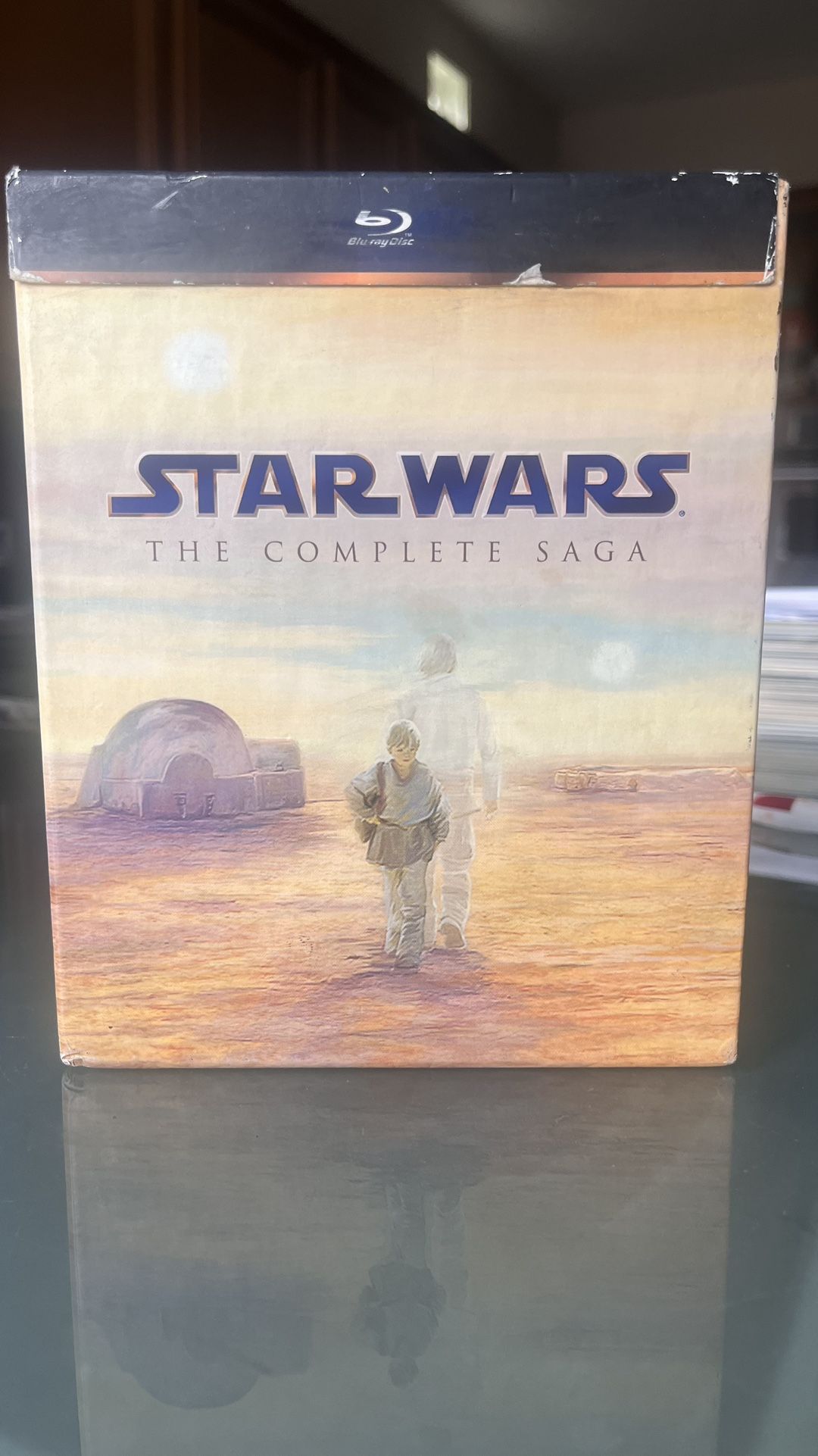 Star Wars the complete saga Blu-ray disc