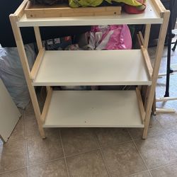 Clean White Shelves Kitchen Storage 