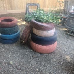 FREE PAINTED TIRES 