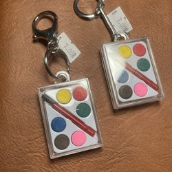 Real Mini Paint Set Keychains