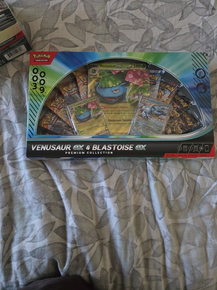 Venusaur Ex And Blastoise Ex Premium Collection Pokemon