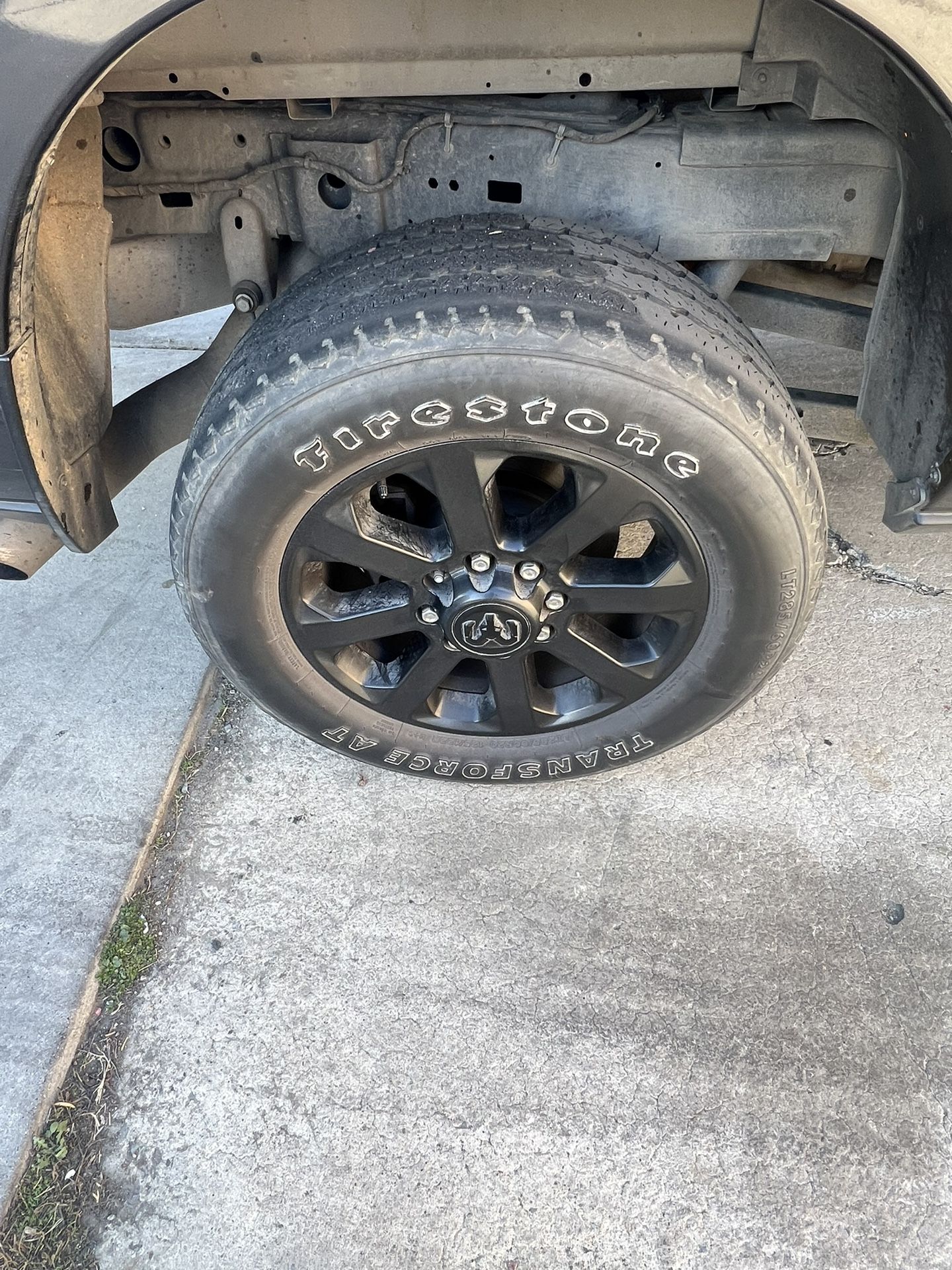 Ram 2500 Stock Wheels Black Knight Edition