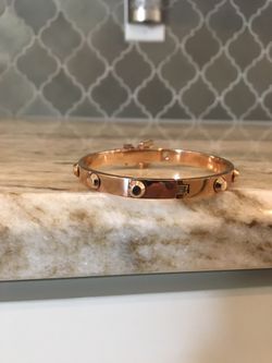 Michael Kors rose gold bracelet