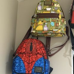 Multiple Loungefly Backpacks 