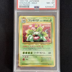 Venusaur CD Promo Psa 8