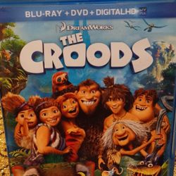 The Croods Blu Ray Cartoon Caveman 2013 Disney Show Movie