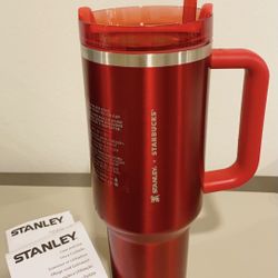 Brand New Limited Edition Stanley Starbucks Red Tumbler