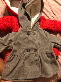 Warm coat/sweater 12 months girl