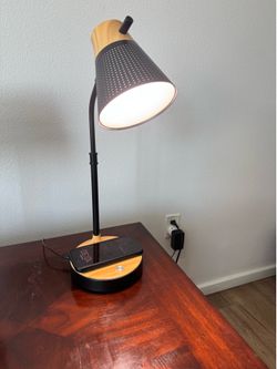 OttLite LED Lamp w/ Wireless Charging Pad For Phone