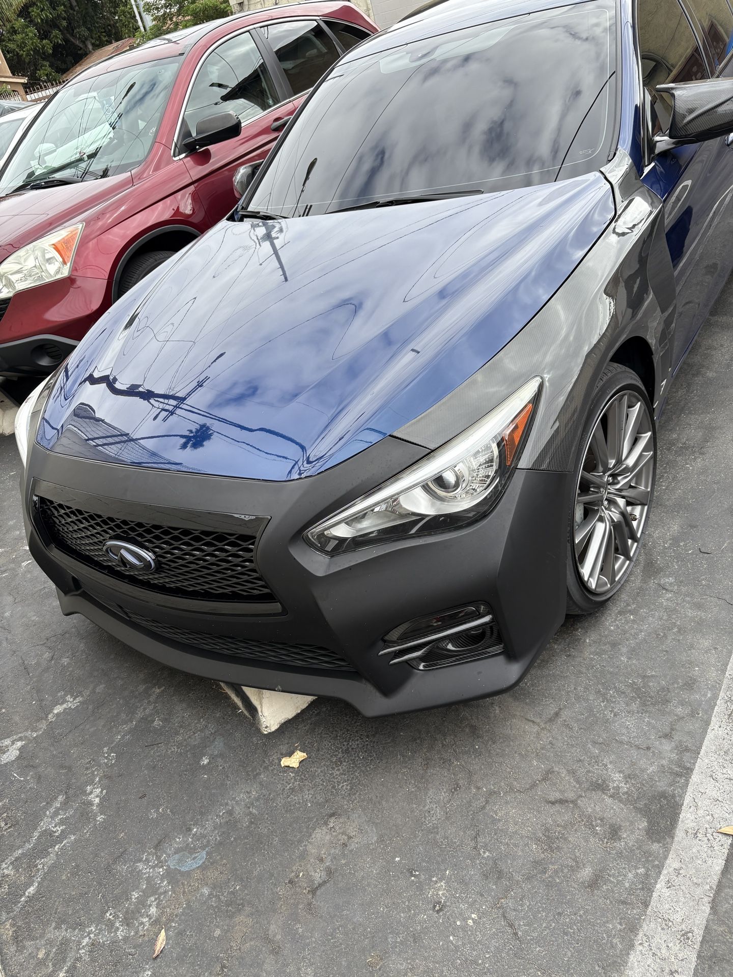 Q50 front Bumper