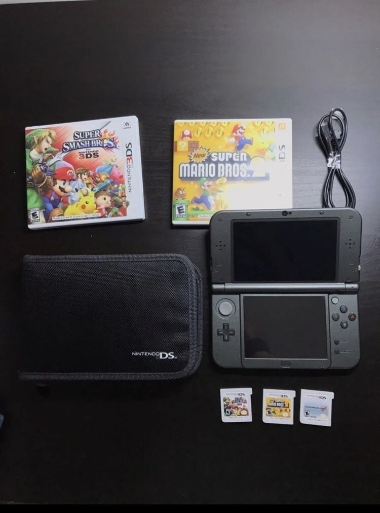 New 3ds xl w/games