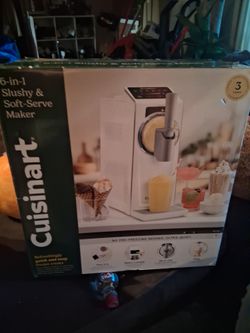 Brand New 6 in 1 slushy and soft serve maker