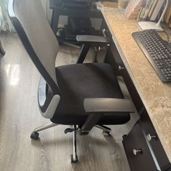 True Innovations Breathable Mesh Back Swivel Office Chair