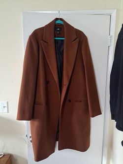Brown Peacoat 