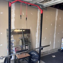 Squat/Bench Rack W/Pull-up bar $300