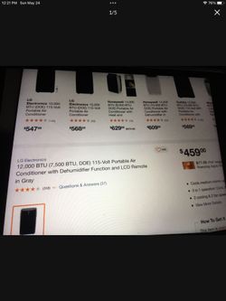 Air Conditioner 12000 LG