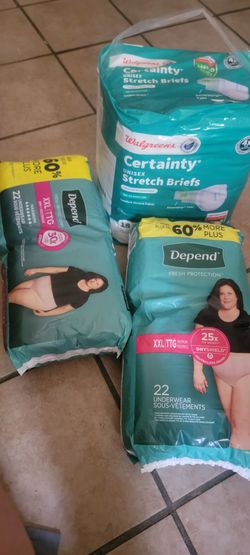 Depends womens / adult diapers
