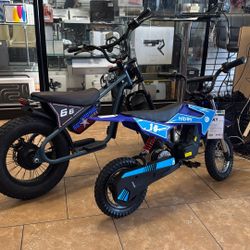 New Electric Kids Bike With Warranty Payment Available 