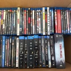 DVD/Blu-ray Lot (Read Description)