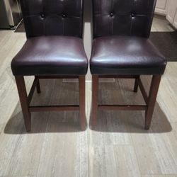 2 Counter Chairs / BAR Stools - More Than 95% OFF