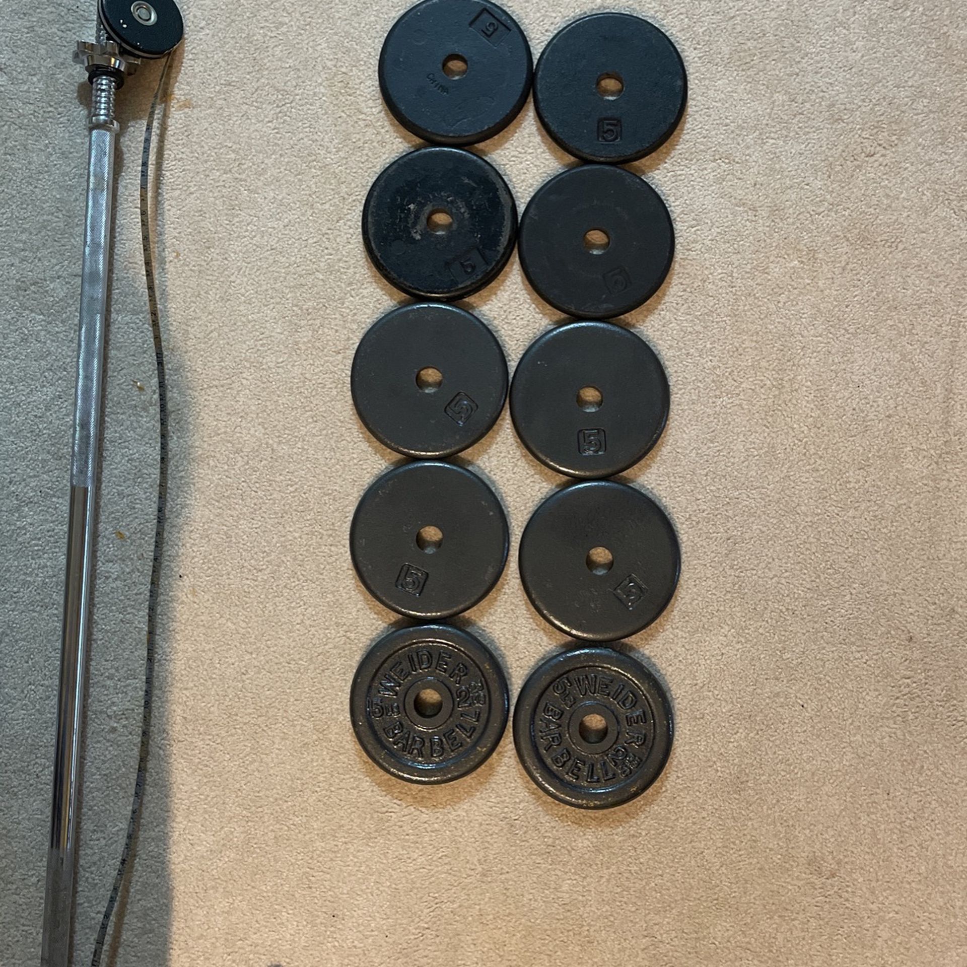 5 Lb Weight Plates