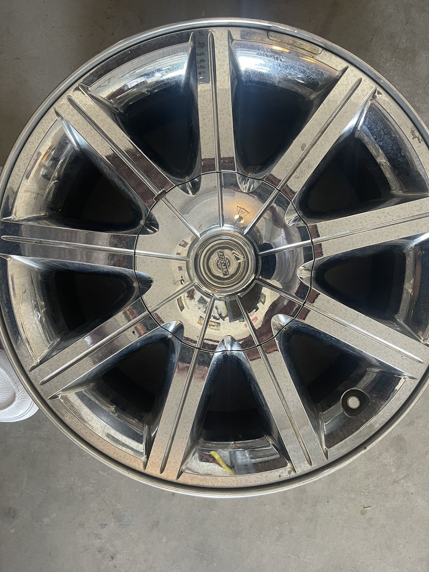Set of 4 Rims -2010 Chrysler 300 RWD Wheel/Rim Chrome Clad #1EP23TRMAA