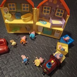 Peppa Pig House Plus Extras Post A