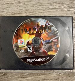 Iron Man PlayStation 2 Game Disc