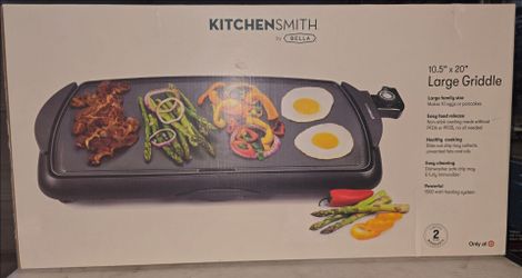10.5" x 20" Electric Griddle - KitchenSmith