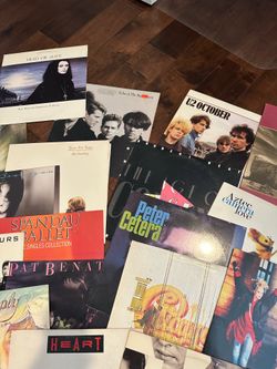 80s and 90s Vinyl Records