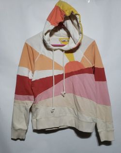 Faherty Soleil  Canyon  Land Arts Sun Sweatshirt  pullover  womens size Small 