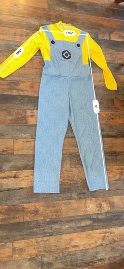 minions halloween costume Adult women sizeM man size S
