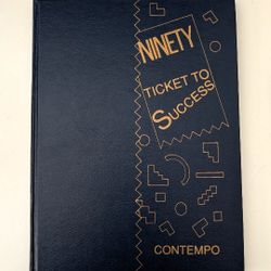 Contempo '90 Ticket to Success - Queen Creek High School 1990 Yearbook - Queen Creek, AZ