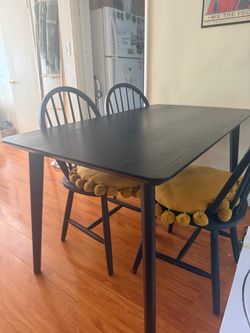 IKEA LISABO black wooden table