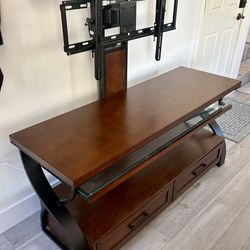 TV Stand with built-in TV Mount