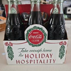 Vintage Coca-Cola 1988 Six Pack