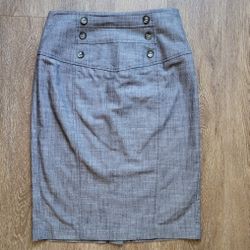 Blue Pencil Skirt Size 7