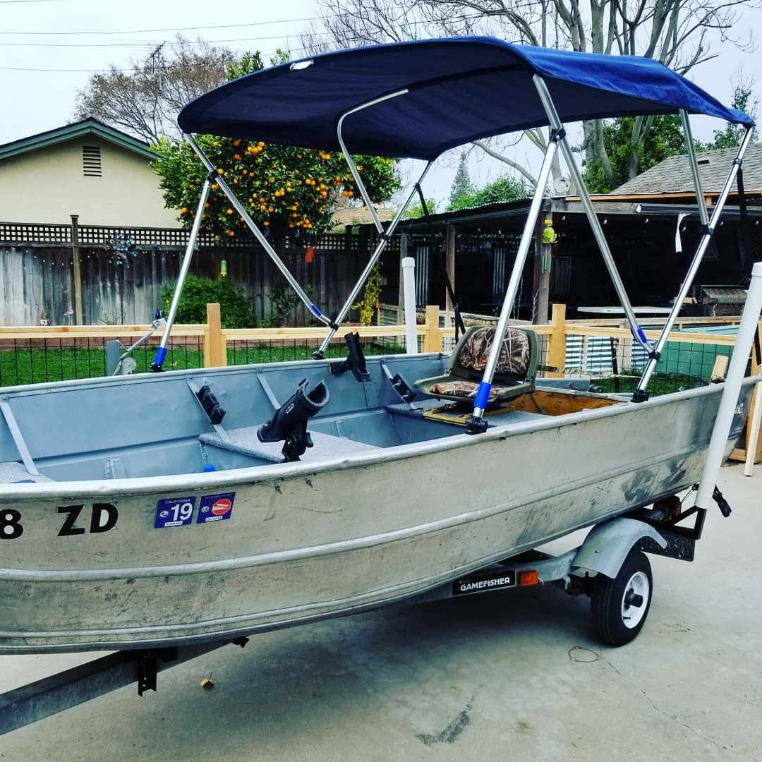 1980 13.5 Western Aluminum fishing boat