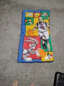 1990's Space Jam Kids Sleeping Bag