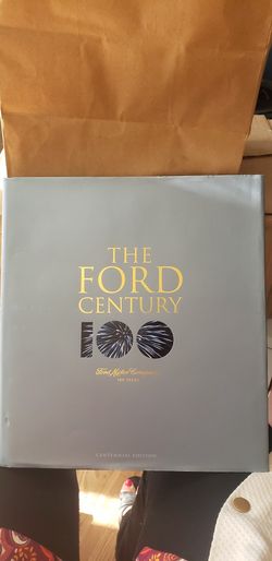 The FORD Century 100 Years CENTENNIAL EDITION BOOK