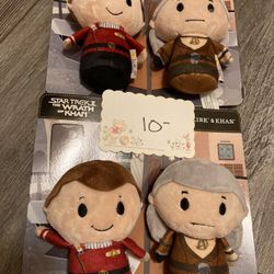 Hallmark Itty Bittys Star Trek II Wrath Of Khan W/ Kirk