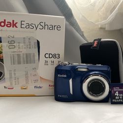 Kodak EasyShare CD83 14.0MP Compact Digital Camera - Blue