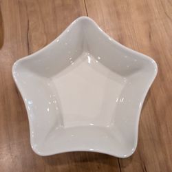 Longaberger Star Baking Serving Dish Woven Traditions Made USA